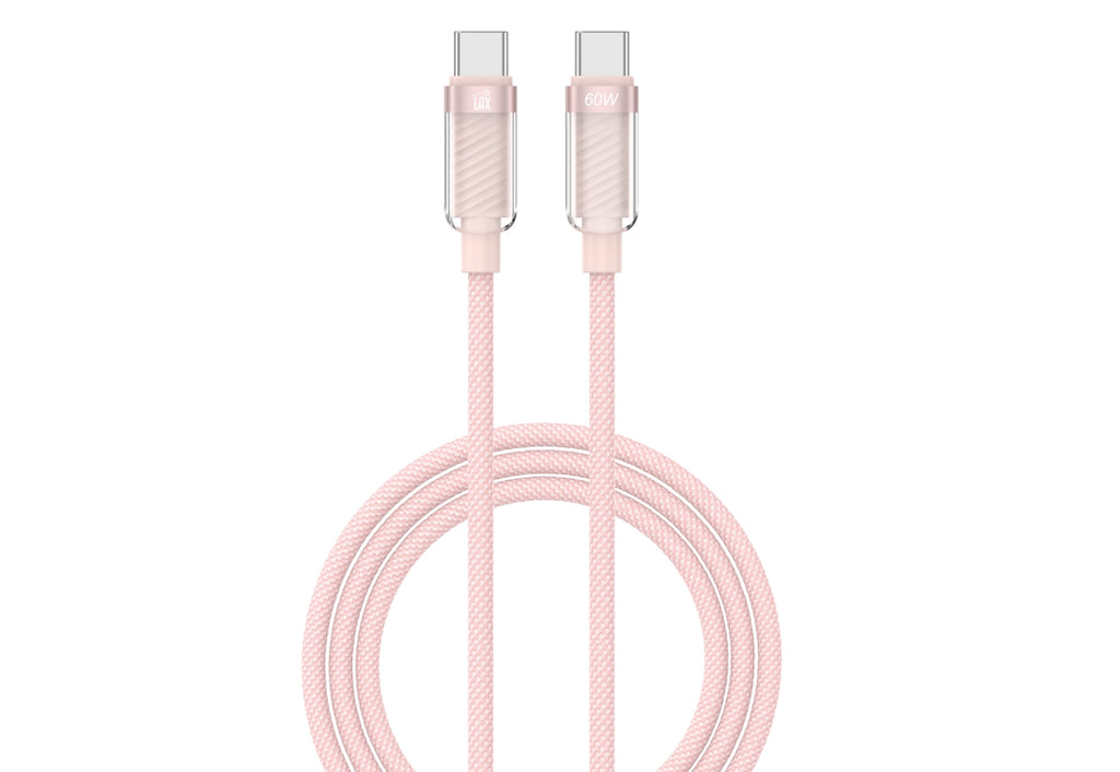 USB-C to USB-C Mesh Fast Charging Cables For Android Devices