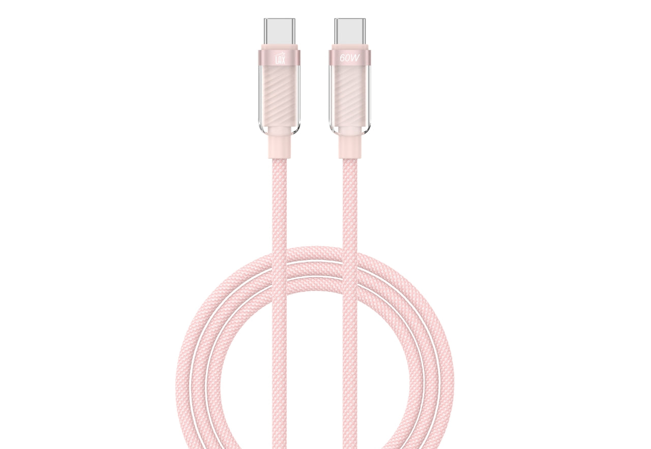 USB-C to USB-C Mesh Fast Charging Cables For Android Devices