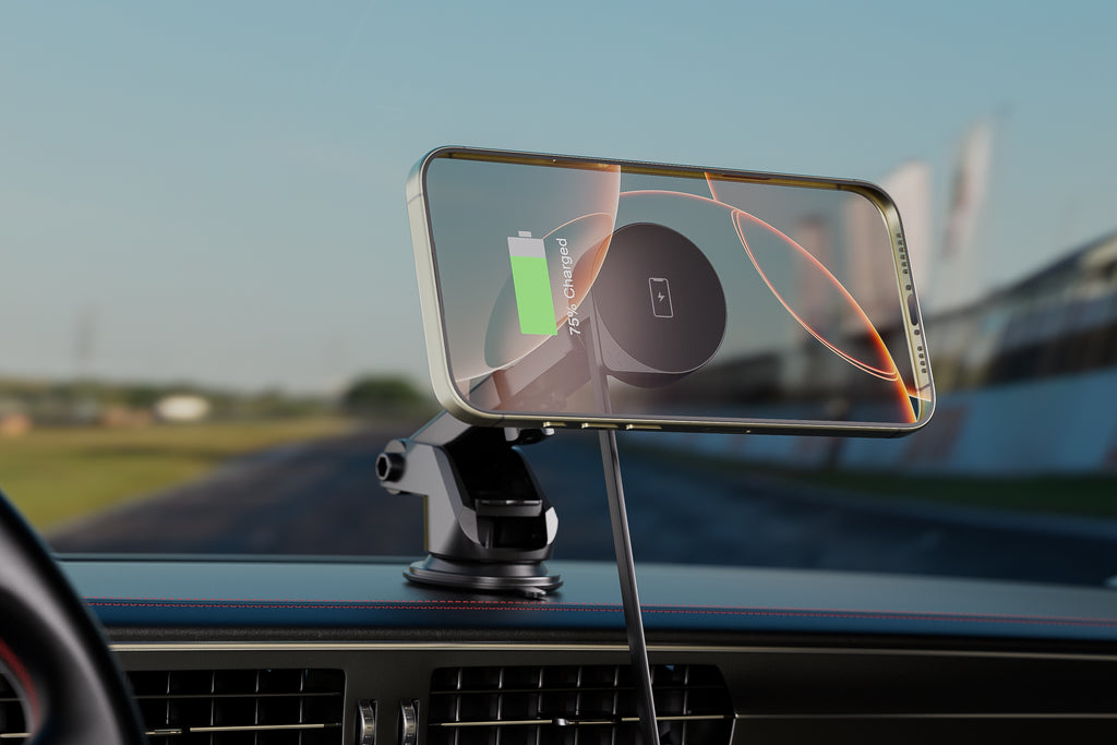 4-in-1 MagSafe Car Charger Mount + Retractable USB-C