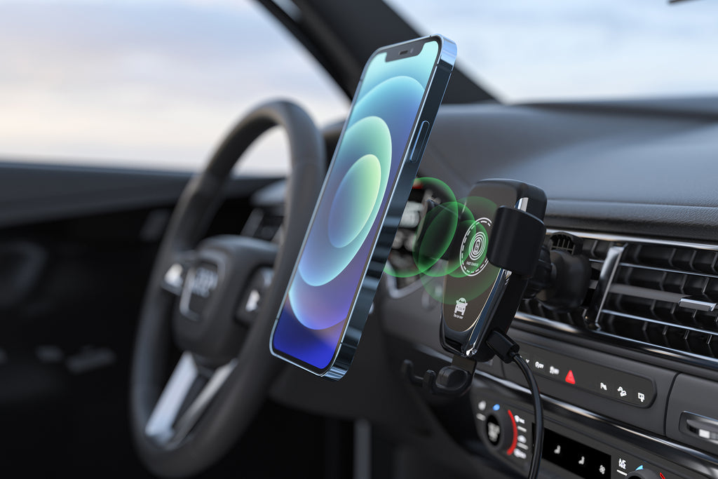 LAX Wireless Charging 15W Air Vent Cradle Mount