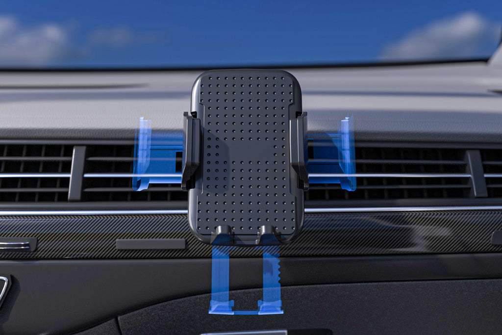 Wireless Charging Vent Mount with 20W Car Charger and USB-C to USB-C Cable