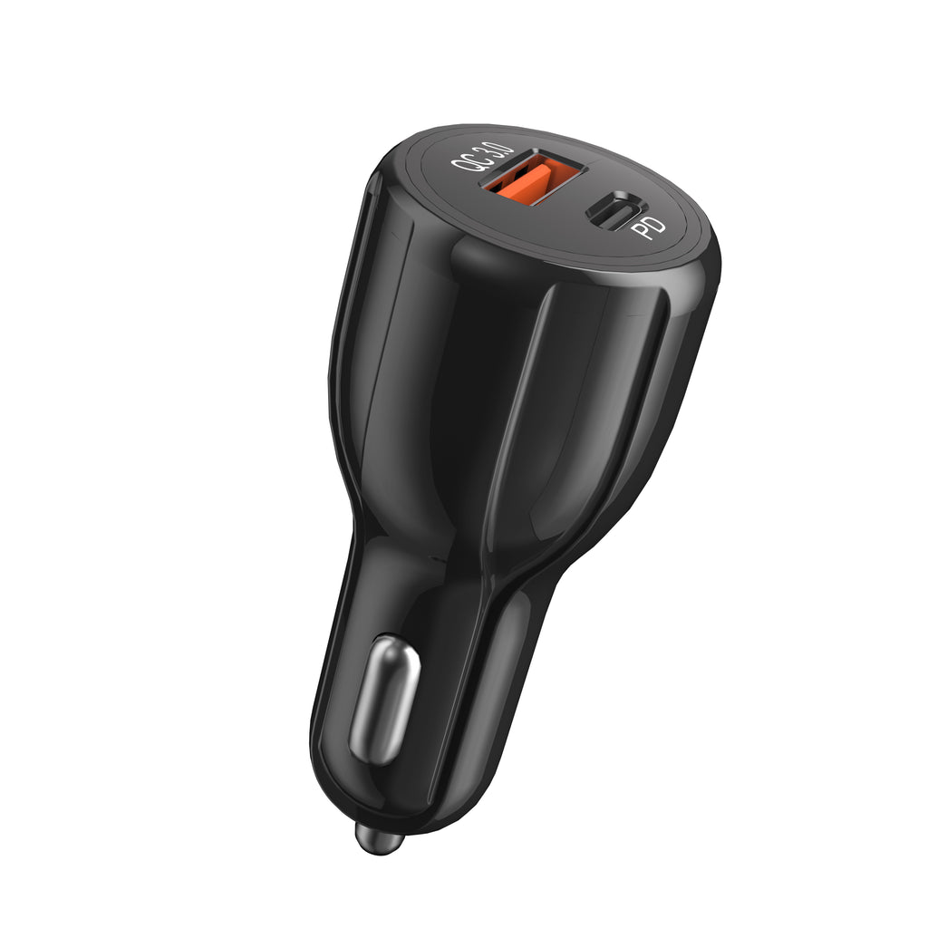 Wireless Charging Vent Mount with 20W Car Charger and USB-C to USB-C Cable