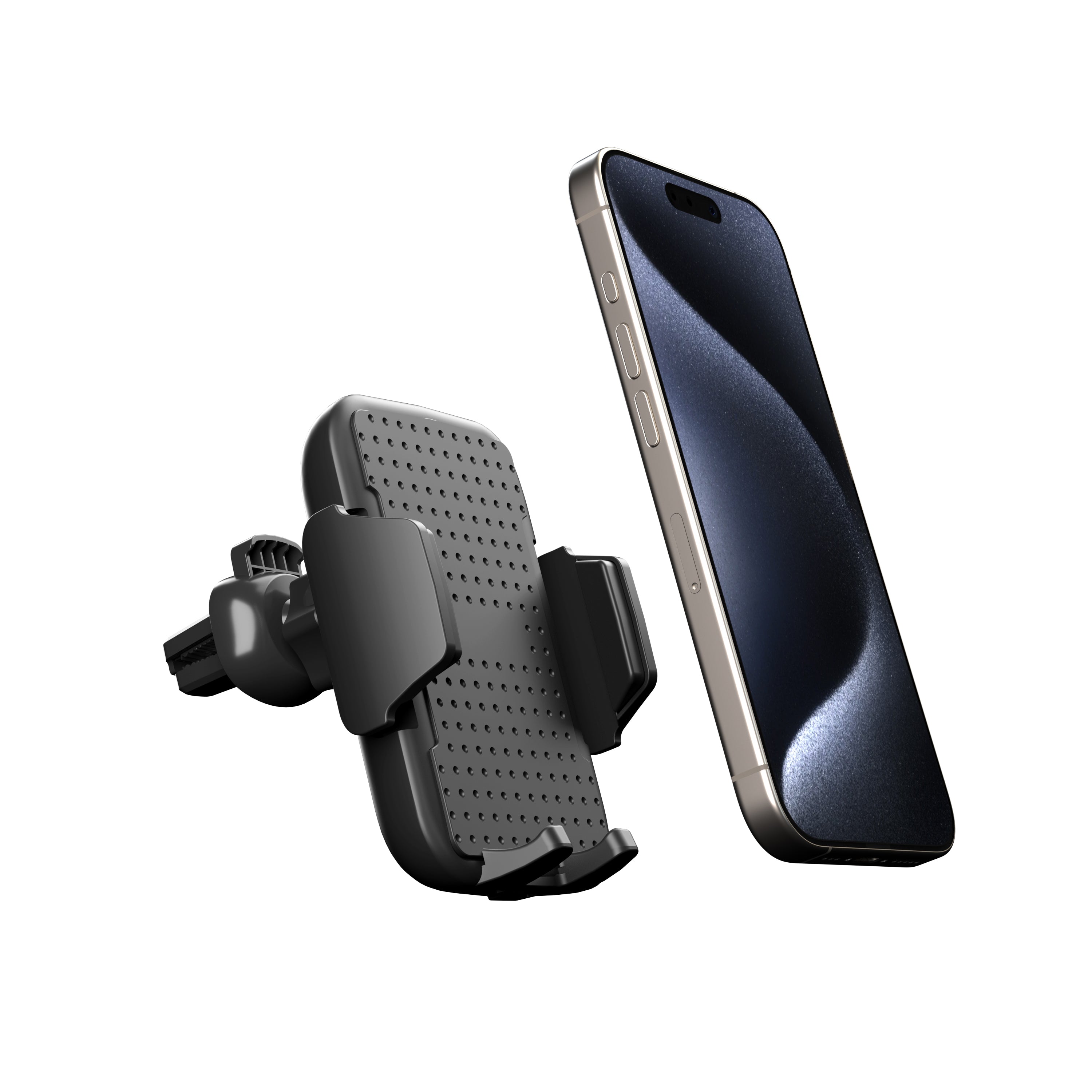 Wireless Charging Vent Mount with 20W Car Charger and USB-C to USB-C Cable