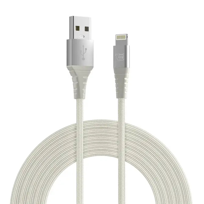 Apple MFi Certified Braided Nylon USB to Iphone Cable-4ft