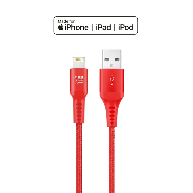 LAX Apple MFi Certified Iphone Cables - 4ft