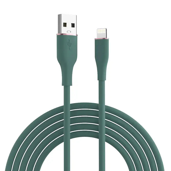 LAX Apple MFi Certified Jelly Iphone Cable- 4 Feet