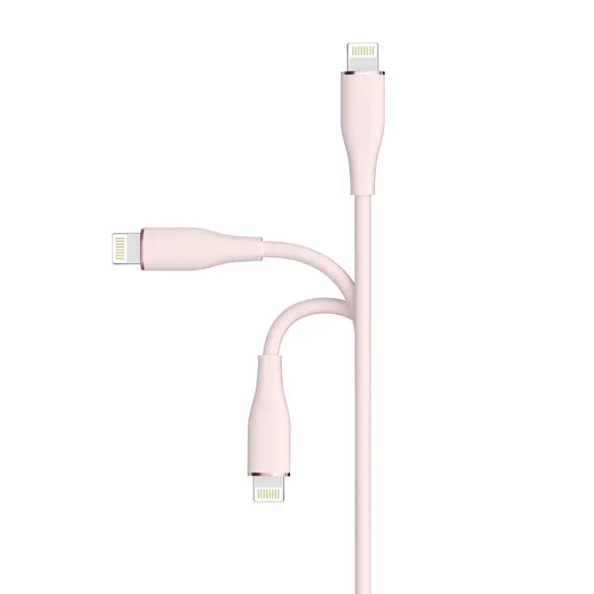 LAX Apple MFi Certified Jelly Iphone Cable- 4 Feet