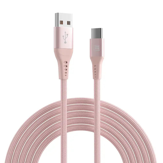 Apple MFI Certified Braided Nylon USB-C Cable - 10 Feet