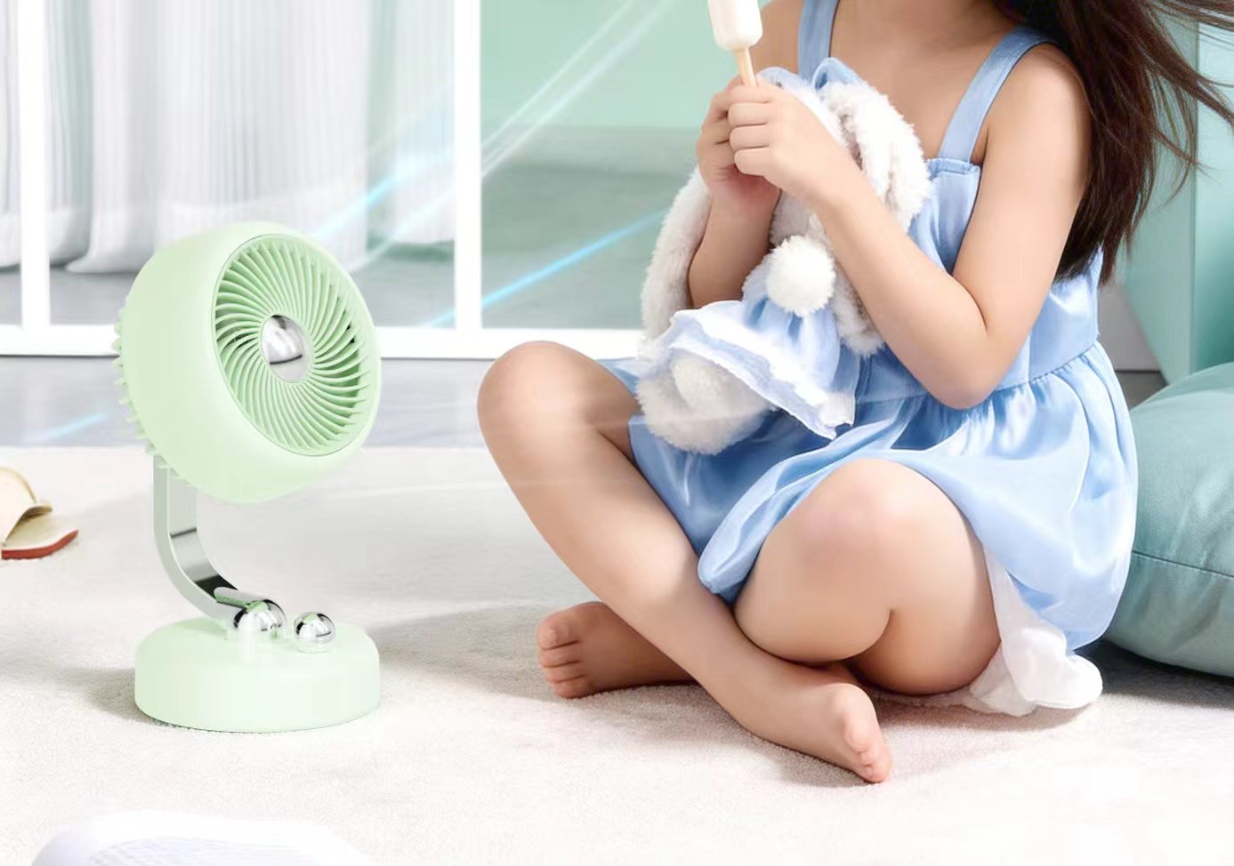 Orbit Variable Speed Classic Desk Fan | Handheld Fan