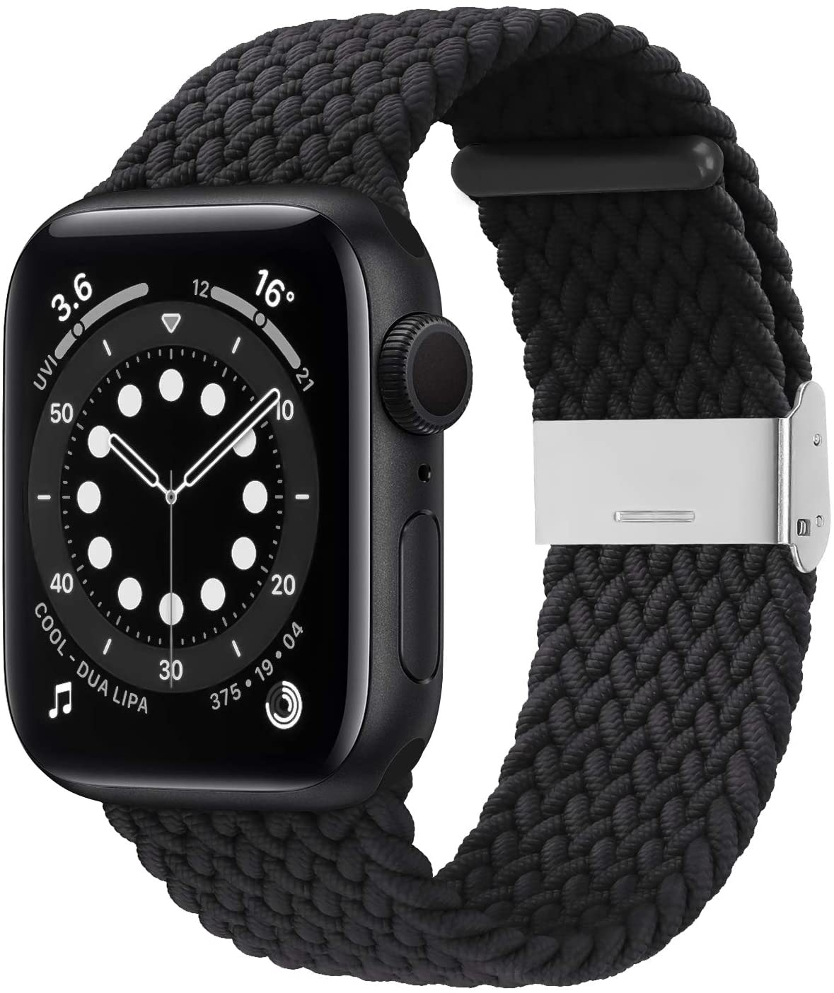 LAX Apple Watch Nylon Braided Band