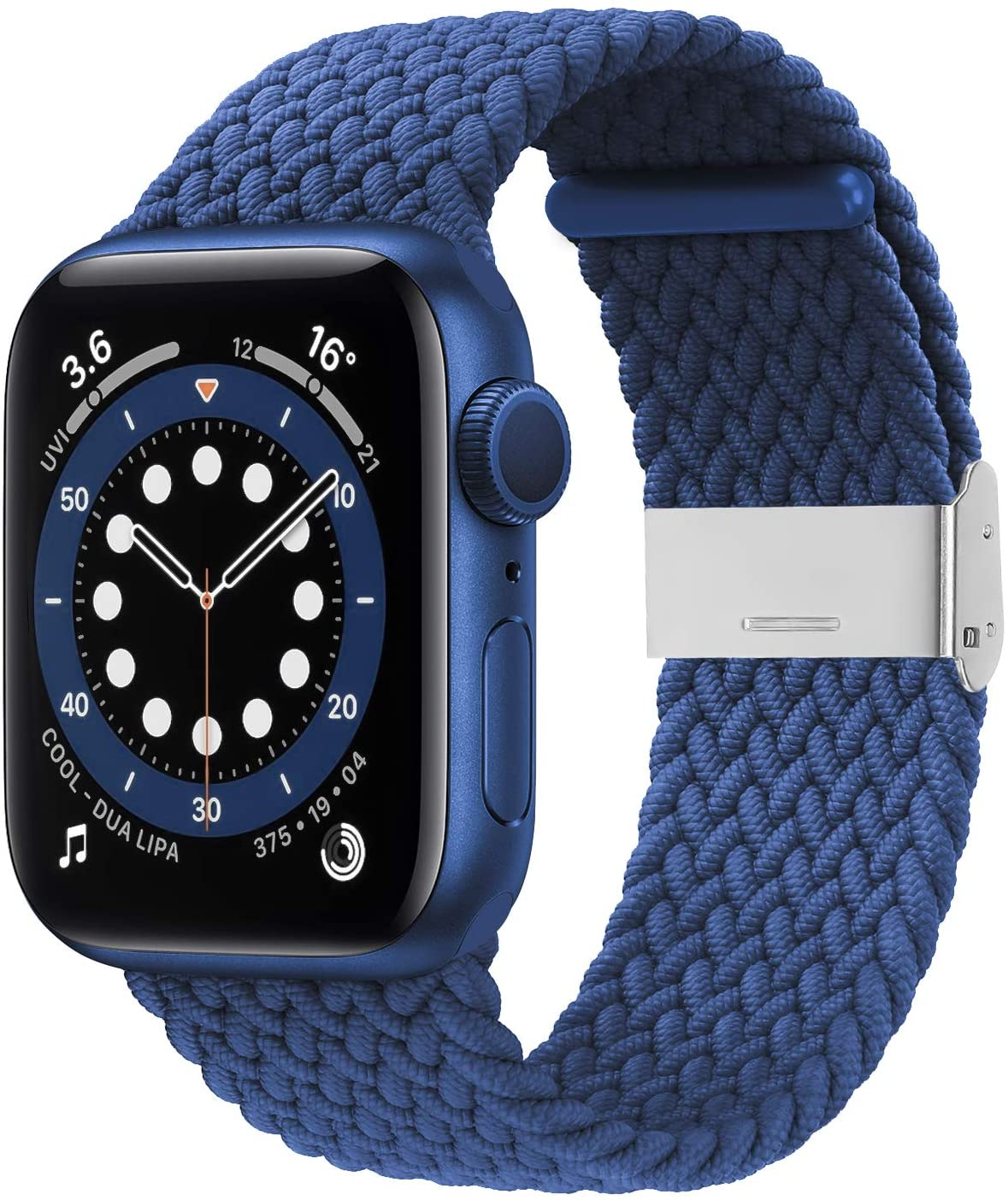 LAX Apple Watch Nylon Braided Band
