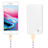 Ultra-Compact Portable Power Bank, LAX 4000mAh External Battery Pack Charger USB Output for iPhone, Samsung Galaxy and More