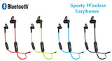 Bluetooth Wireless In-ear Sporty Earphones For iphone Samsung LG Universal