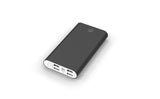 LAX Pro 16800 Portable Charger Battery Backup 4 High Speed Charging USB Ports (Black)