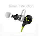 Laud Sports Sweatproof In-Ear Bluetooth Headphones EX7 with SecureHooks and Mic