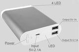 LAX 12000mAh Dual USB Hi-Speed Power Bank
