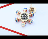 Luxury Metalic Fidget Spinner Anxiety and Stress Reliever Toy - Gold