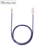 Apple MFi Certified Braided Lightning to USB Cable (6ft) Ltd Ed Colors