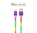 LAX iPhone Charger Iphone Cable - Rainbow MFi Certified Durable Braided Apple Iphone  USB Cord for iPhone 11/11 Pro Max/XS Max/X/iPad, iPod & More