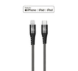 LAX USB C to Lightning Cable - 4 FT [Apple MFi Certified] Fast Charging Braided Sync Cord, Compatible with iOS Devices iPhone 11/11 Pro/11 Pro Max/XS Max/XS/XR/X/8 Plus/8, iPad & More