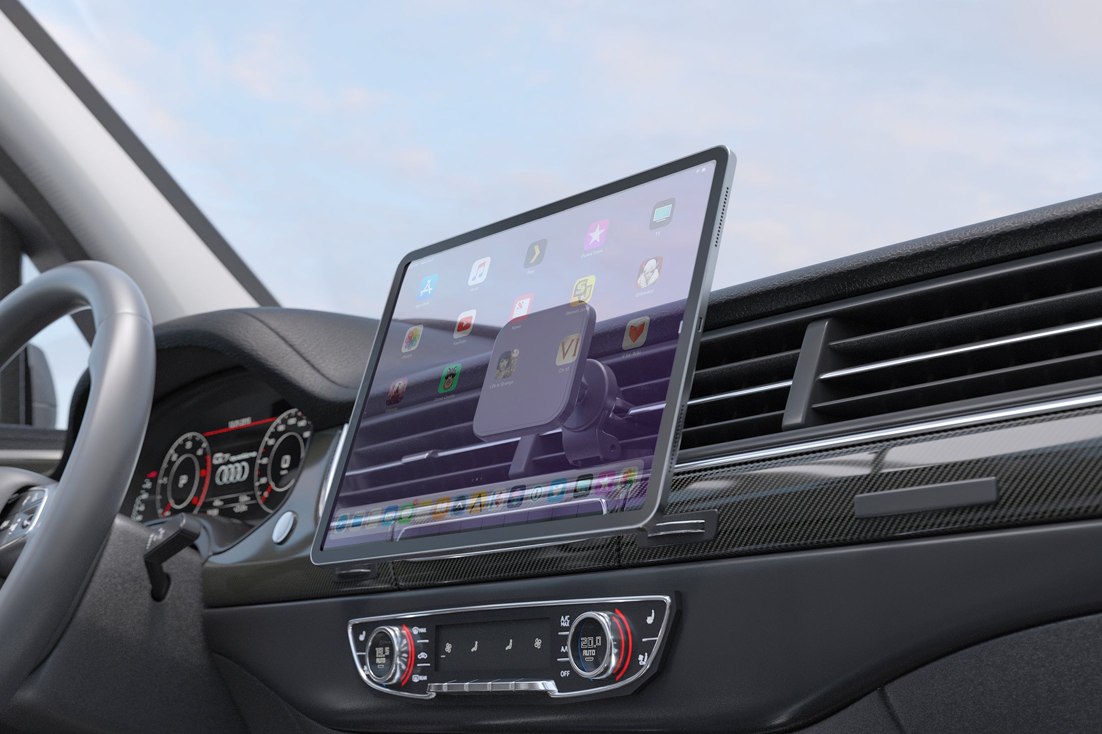 MagSafe compatible Dashboard Mount