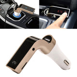 Bluetooth USB Charger Car Kit Handsfree FM Transmitter Radio MP3 AUX Player