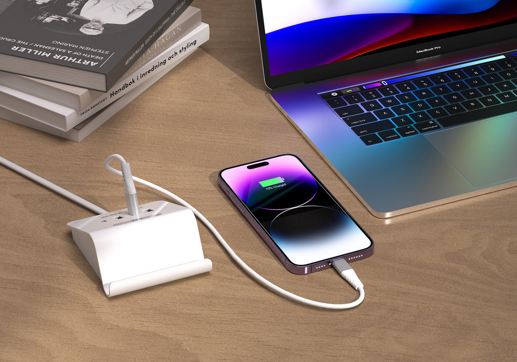 Desktop Charger 3 USB-A Ports and 1 USB-C Port