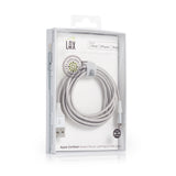 Heavy Duty Braided Nylon Apple MFi Certified Lightning to USB Cable
