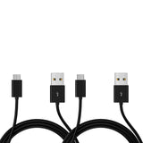 LAX Classic Micro USB Cable 10 Feet – Black and White
