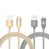 2 Pack Durable Braided Micro USB Cables (10ft)