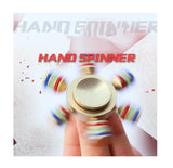 Luxury Metalic Fidget Spinner Anxiety and Stress Reliever Toy - Gold