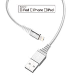 Heavy Duty Braided Nylon Apple MFi Certified Lightning to USB Cable