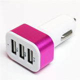 High-Speed 3-Port 5.1 Amp USB Car Charger