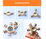 Luxury Metalic Fidget Spinner Anxiety and Stress Reliever Toy - Gold