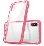 Premium Hybrid Protective Bumper Clear Case for Apple iPhone 7 8 X and Plus