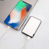 LAX Portable Charger Power Bank – 7200mAh External Backup Charger, Fast Type C Charging Compatible with iPhone 11/11 pro/XS max/X / 8/8 Plus Galaxy S9 & More