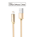 Apple MFi Certified Durable Braided Nylon Lightning to USB Cable for iPhone and iPad