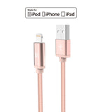 Apple MFi Certified Durable Braided Nylon Lightning to USB Cable for iPhone and iPad