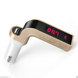 Bluetooth USB Charger Car Kit Handsfree FM Transmitter Radio MP3 AUX Player