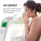 LAX Forehead Thermometer for Adults Forehead and Baby with Fever Alarm &Temperature of Objects