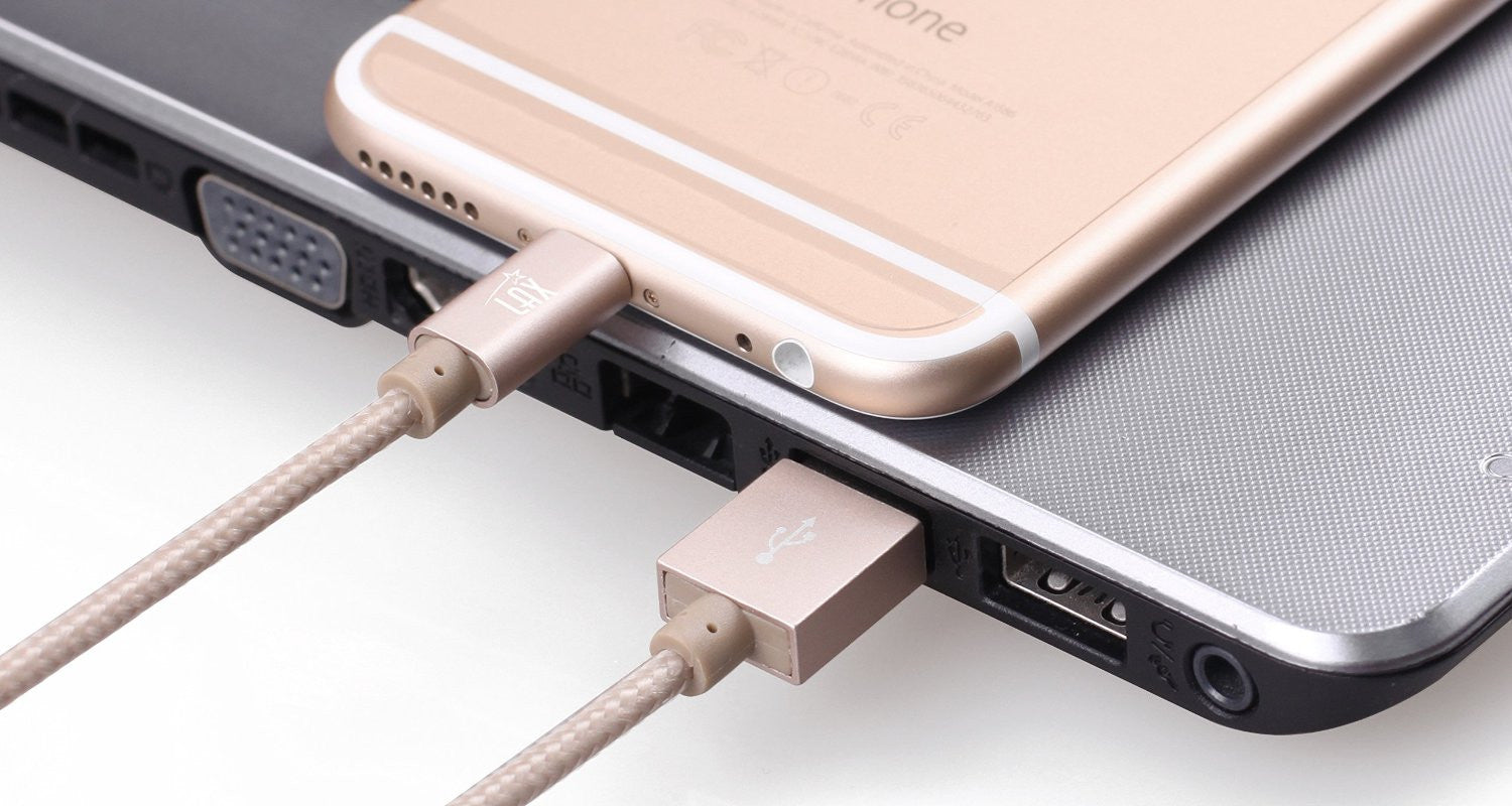 [2 Pack] LAX 10ft Long Apple MFi Certified iPhone Charger - Thumbnail 3