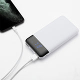 LAX Vegan Leather Power Bank - 12000mAh Battery Backup, Ultra Slim Design - Portable Charger Compatible with iPhone 11, 11 Pro, 11 Pro Max, X, XS Max, Samsung Galaxy S10, S9, More