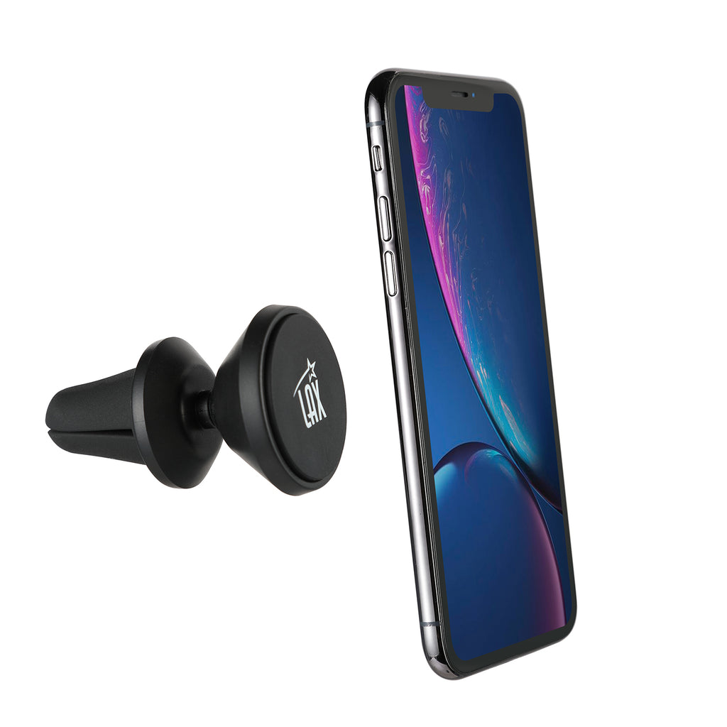 LAX Premium Magnetic Air Vent Car Mount Phone Holder for iPhone