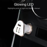 LAX 3-Port USB Car Charger