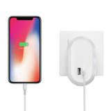 LAX Wall Charger Night Light Dual USB Charger