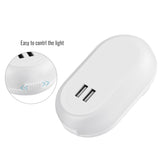LAX Wall Charger Night Light Dual USB Charger