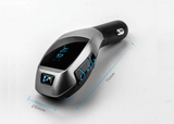 LAX Bluetooth FM transmitter Car Kit Wireless Handsfree - Black
