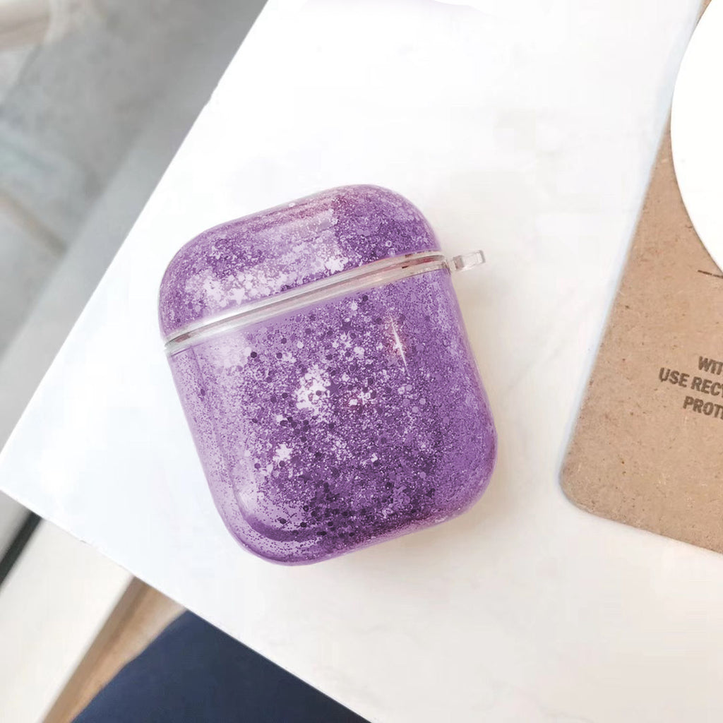 LAX Glitter AirPods Case Cover Protective Skin for Apple Airpods