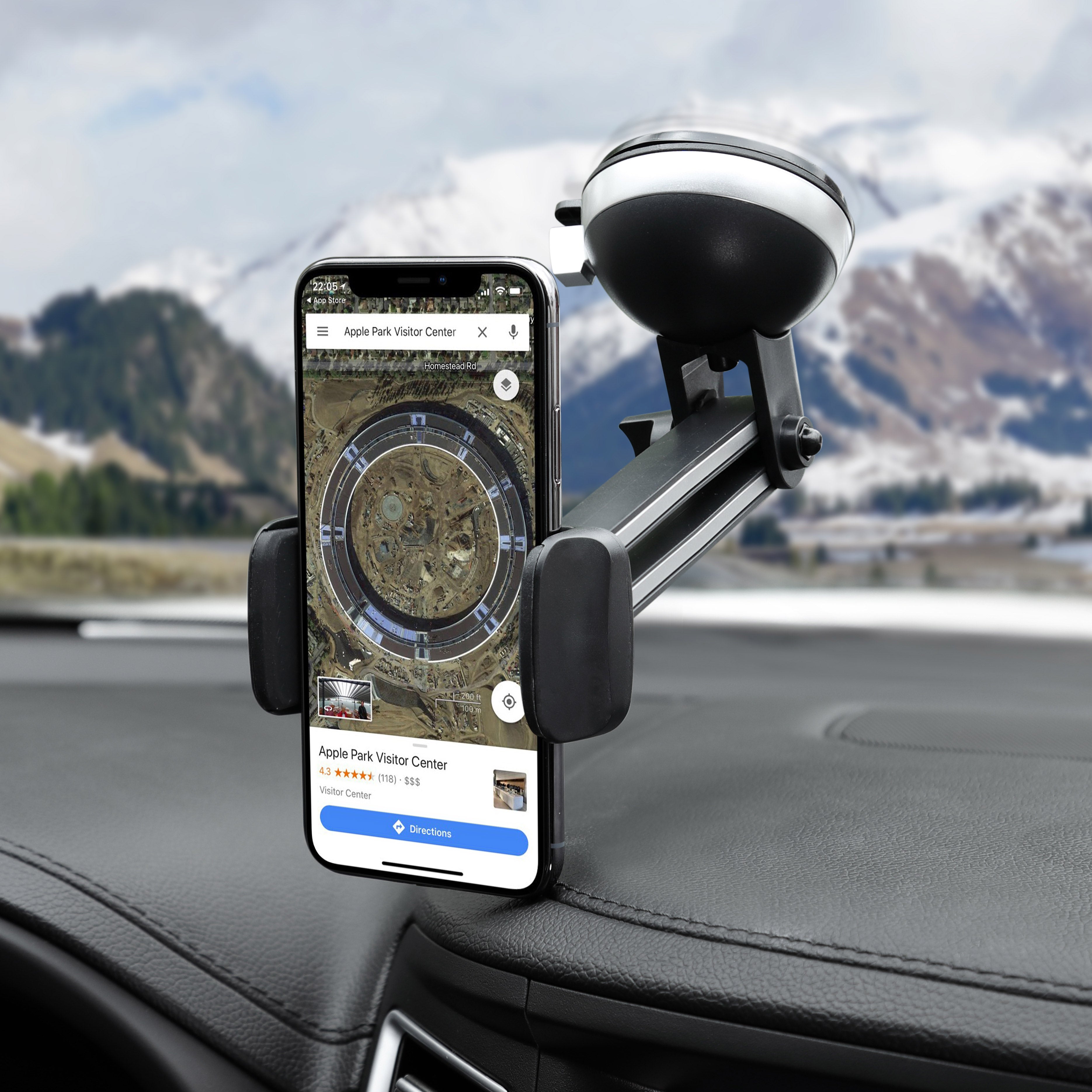 Adjustable Clamp Car Mount