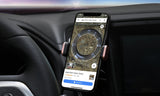 LAX Chrome Phone Holder Air Vent Car Mount for Smartphones